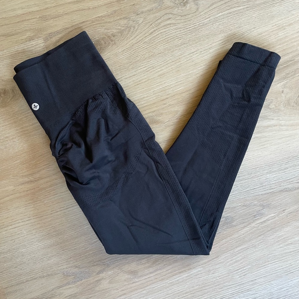 Black High-Waisted Leggings